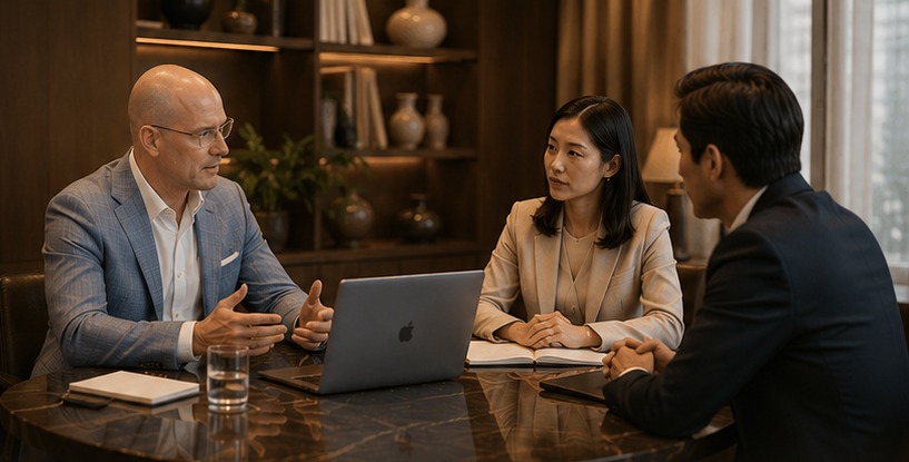Hotel ownership and asset management commercial meeting